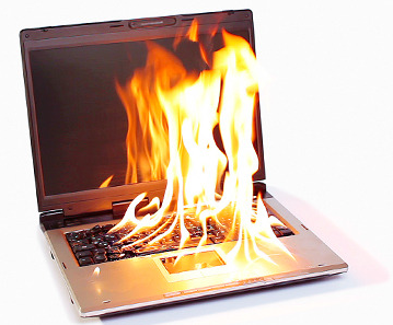 BurningLaptop