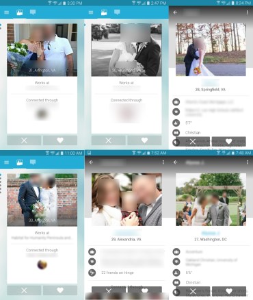 I really have no idea what to make of this. Engagement pictures? Wedding pictures? Pictures with babies?!?